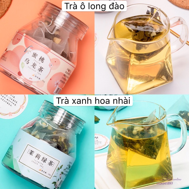 Trà hoa túi lọc hoa hồng hoa cúc hoa nhài táo tàu | BigBuy360 - bigbuy360.vn