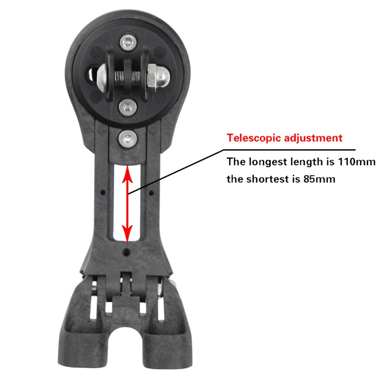 Hỗ trợ gắn máy tính thân tay lái xe đạp cho Garmin Bryton Wahoo Giant với máy ảnh nhẹ Giá đỡ xe đạp