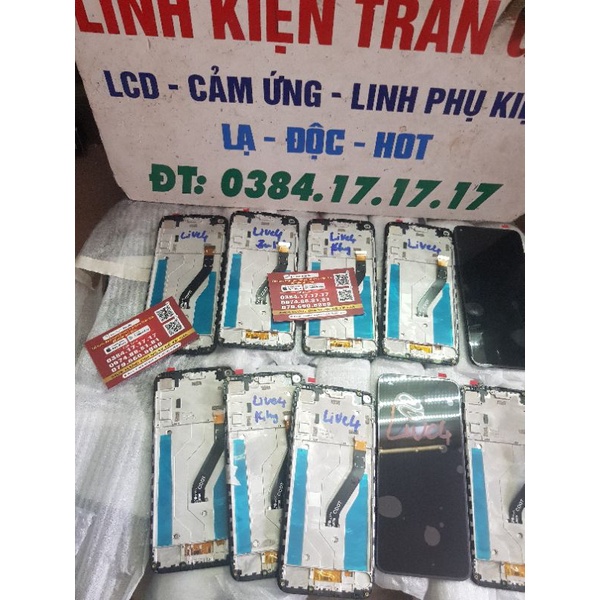 Màn vsmart live 4/v640A zin khung