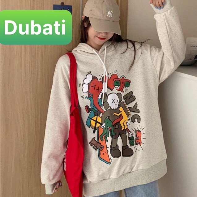 Áo Hoodie Nam Nữ, Áo Nỉ In Hình Kwash Mặt Trước Rõ Nét Chất Liệu Đẹp Co Giãn Thoáng Mát- DUBATI FASHION