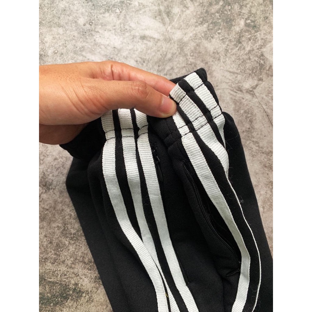 Cuff Track Pant - Quần Jogger đen basic - Quần tập gym, yoga, chạy bộ hàng cambodia xuất khẩu