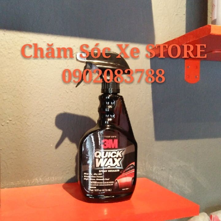 CHAI XỊT ĐÁNH BÓNG NHANH 3M- QUICK WAX 39034