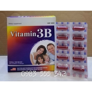 Vitamin 3B bổ sung vitamin, giúp bồi bổ thể lực, tăng cường sức khỏe.