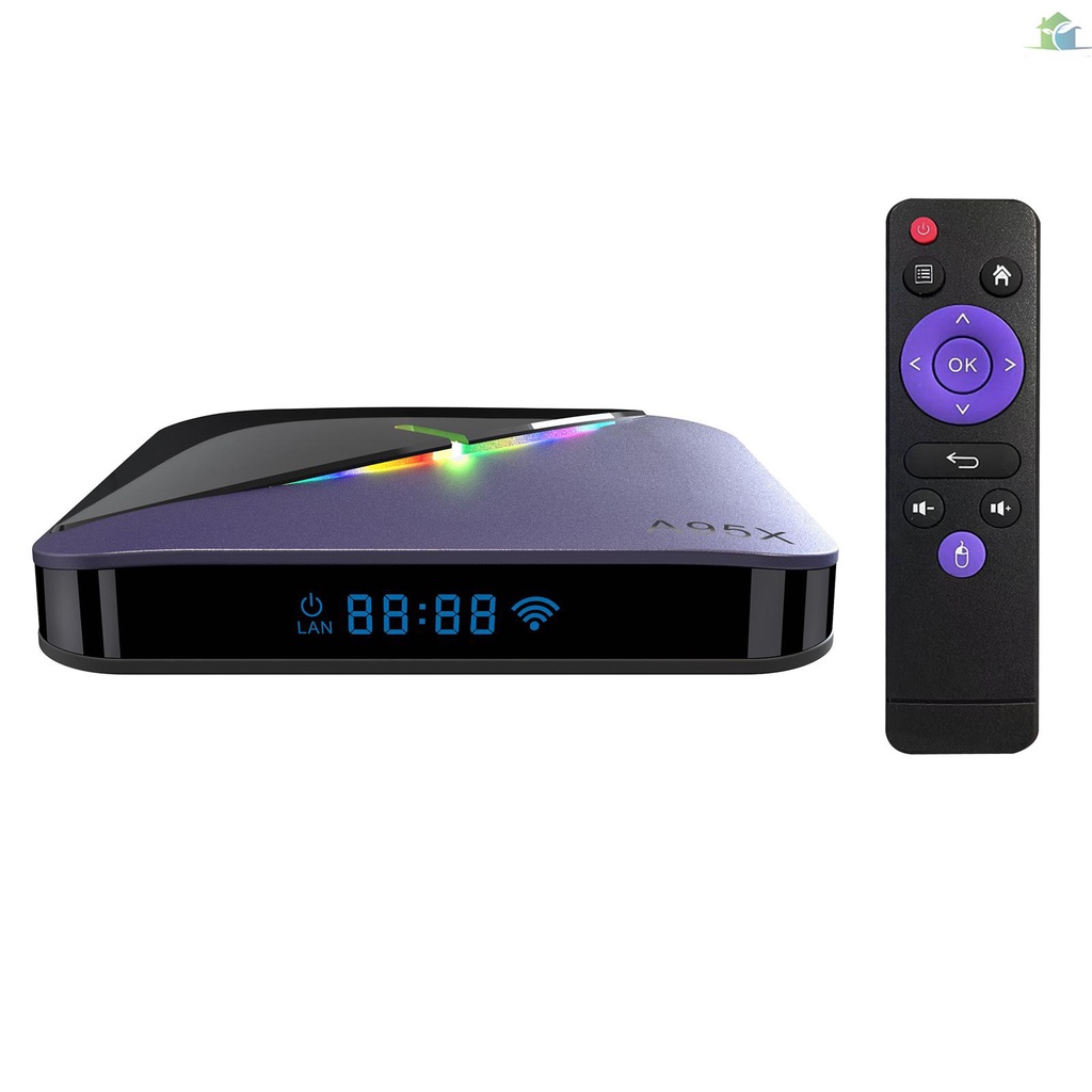Hộp TV A95X F3 Air II Android 11.0 Amlogic S905W2 UHD 4K 2.4G/5G WiFi BT5.0 AV1 VP9 H.2 và phụ kiện