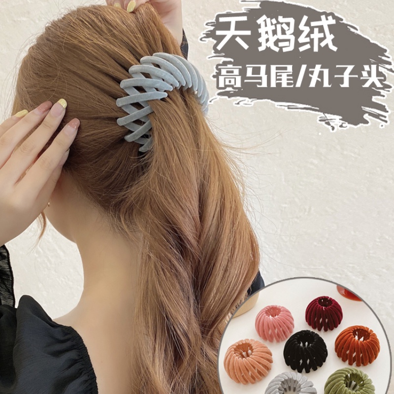 Kẹp Tóc Hình Tổ Chim Phong Cách Hàn Quốc Cho Nữ