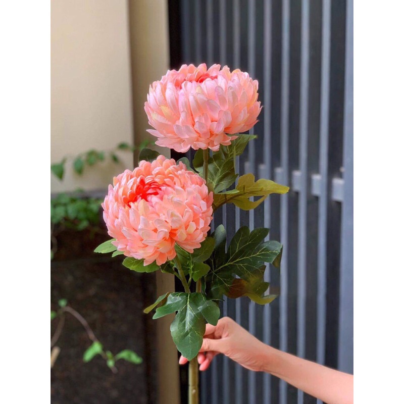 Hoa Giả- Hoa Cúc Đại Đóa Phú Quý Cao Cấp Trang Trí Nhà Cửa, Phụ Kiện Cho Các Studio Bền, Đẹp, đủ màu, ảnh thật, hàng sẵn