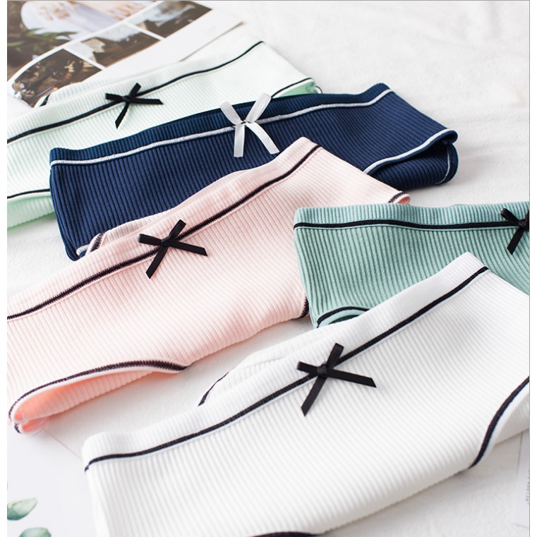 [Kèm quà tặng, giảm 10k]Set 10 quần lót len tăm cao cấp siêu co giãn, siêu thấm hút, freesize dưới 55kg | BigBuy360 - bigbuy360.vn