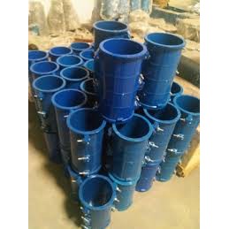 Khuôn đúc mẫu bê tông hình trụ bằng nhựa, loại 2 mảnh, mở, đáy thép 150x300mm