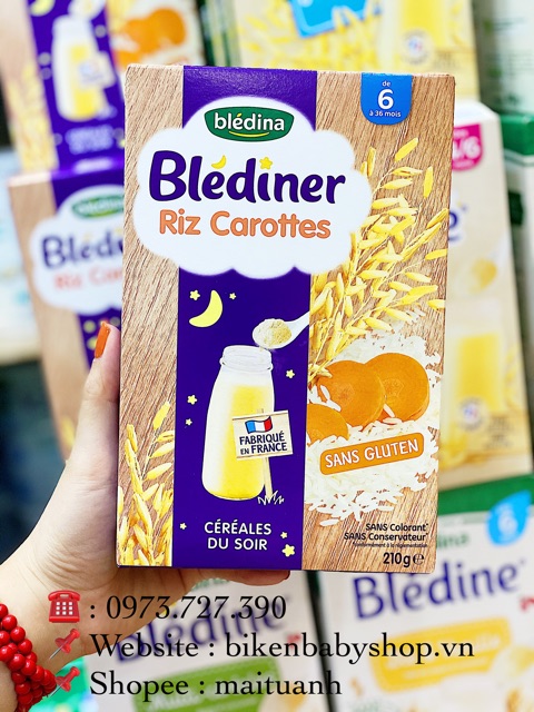 BỘT LẮC SỮA BLEDINA MẪU MỚI 2020 DẠNG GÓI 250- 400GR DATE 2022