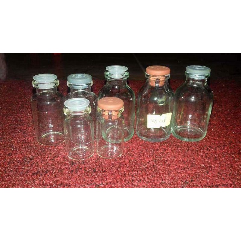 Lọ thủy tinh 10. 20. 30 ml.