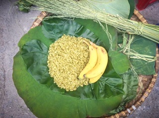 Cốm tươi làng vòng