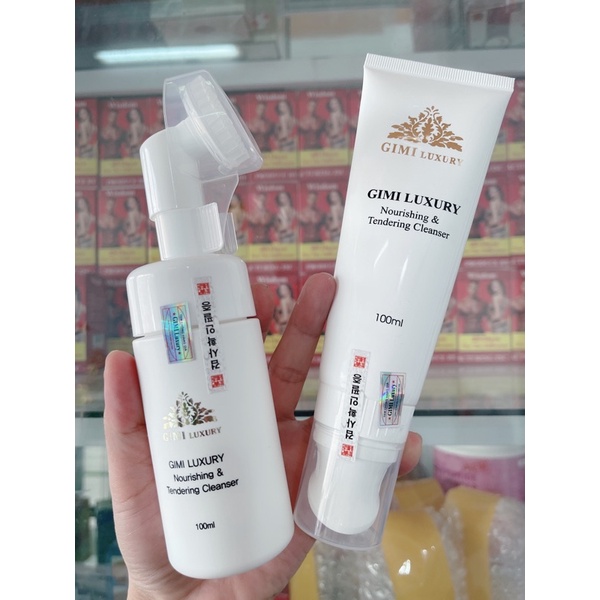 Sữa Rửa Mặt GIMI,  Kem Đêm GIMI, Kem Ngày GIMI,  Serum GIMI LUXURY Chính Hãng