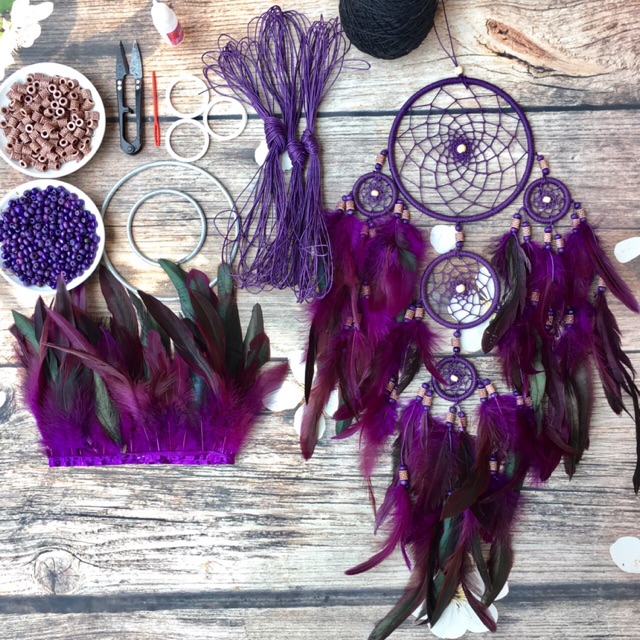 Bộ nguyên liệu làm dreamcatcher