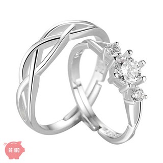 Nhẫn cặp kiểu xoắn BHN15..