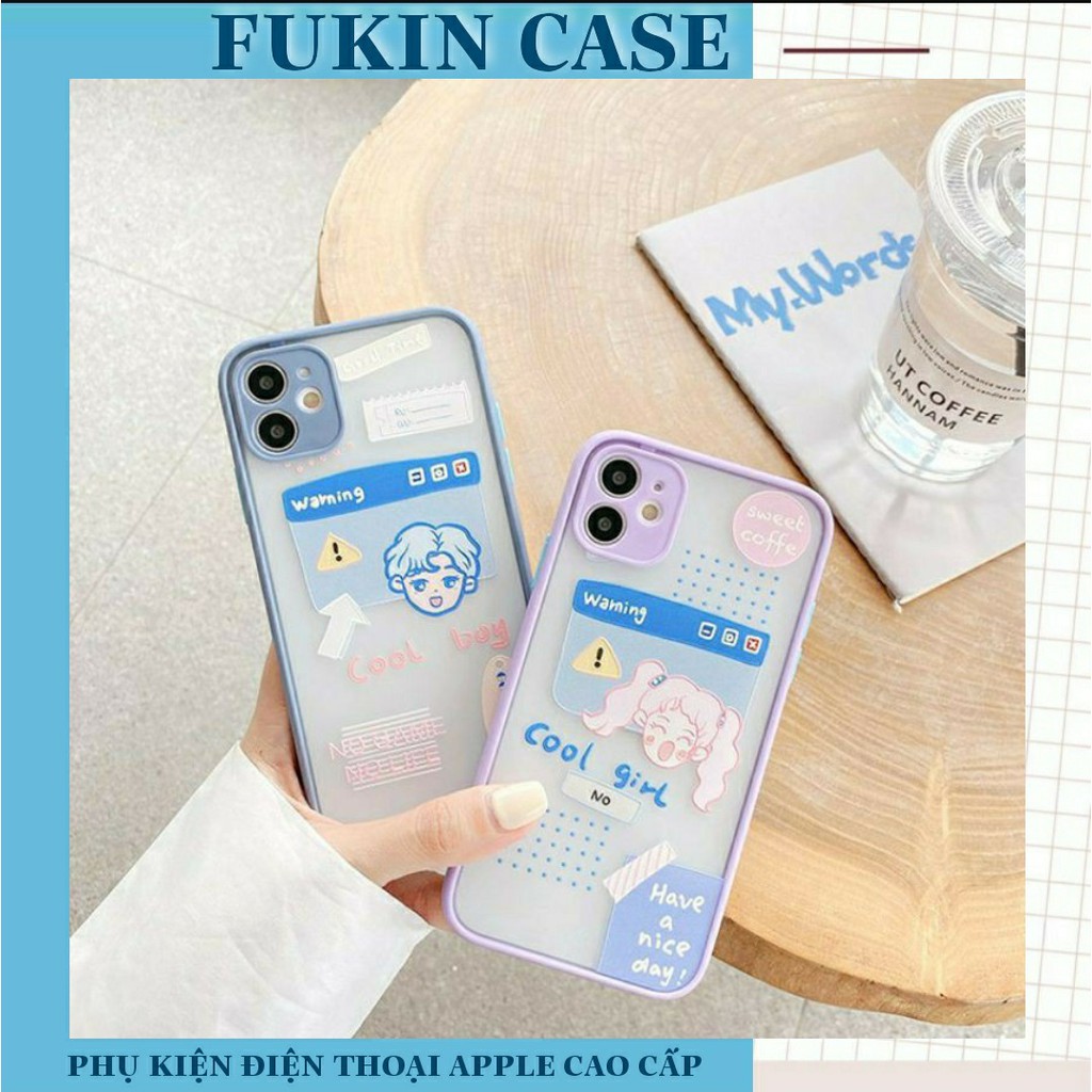 Ốp lưng iphone - ốp iphone Warning Couple 5/5s/6/6plus/6s/6splus/7/7plus/8/8plus/x/xs/11/12/pro/max/plus/promax
