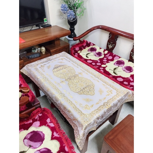 FREESHIPKhăn trải bàn 75x120cm Ren Hoa - [HÀNG ĐẸP]