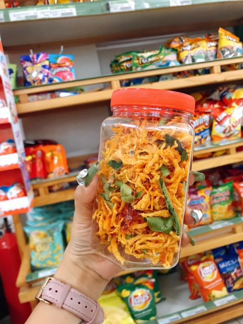 KHÔ GÀ LÁ CHANH HỦ 150G- HÀNG TẬN XƯỞNG