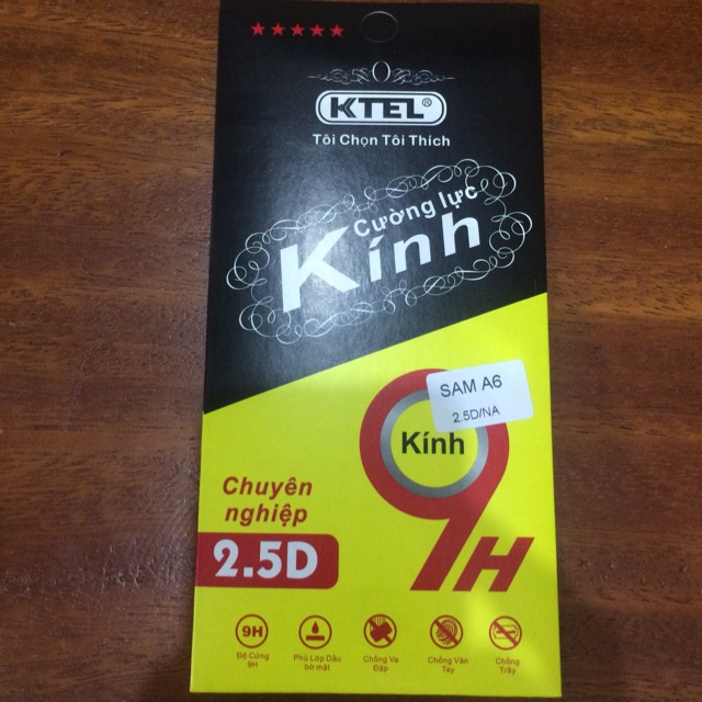 Kính cường lực sam sung A6