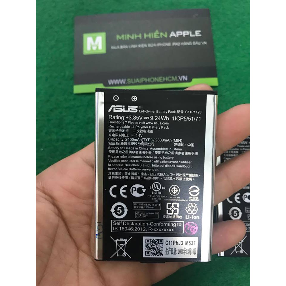 Pin Asus Zenfone 2 Laser zin bảo hành 6 tháng