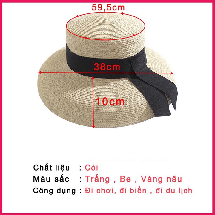 Mũ Cói Lồng Đèn Vintage