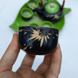 Bộ ấm chén men thủy tinh