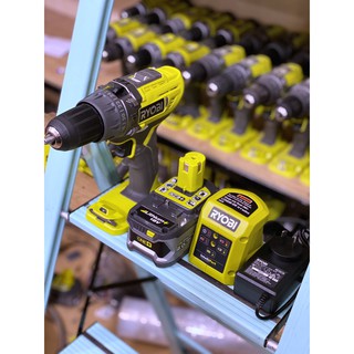 Bộ Khoan Búa 18V RYOBI kèm Pin 4Ah và Sạc nhanh R18PD3-H40G (Nội địa Úc)