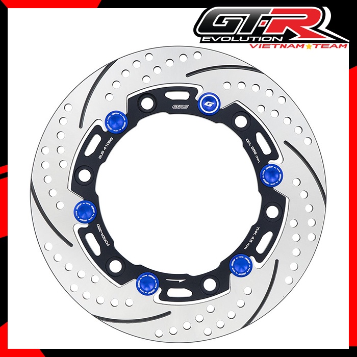 Đĩa trước dày 4.5mm / đường kính 256mm 6 lỗ ốc GTRS ADV350 SH350