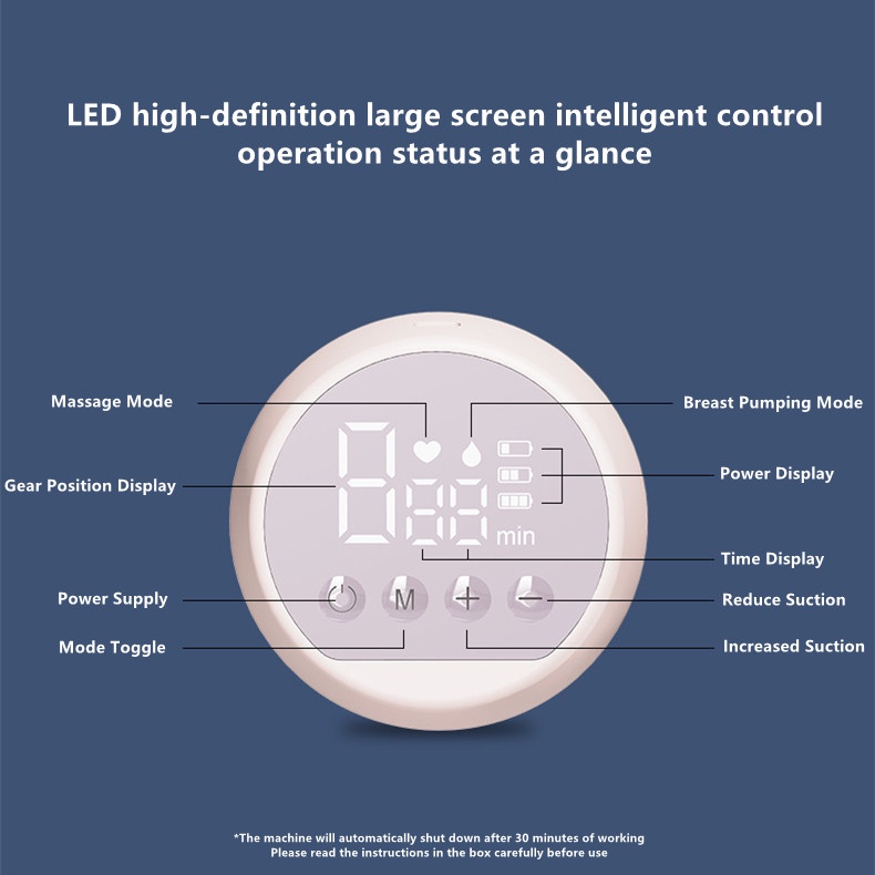 máy hút sữa điện,máy hút sữa không dây，Máy hút sữa,có massage,9 chế độ hút không đau,máy hút sữa điện đơn cầm tay không dây，máy hút sữa
