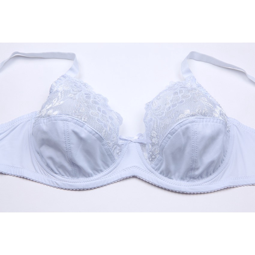 Áo lót VARSBABY phối ren cỡ lớn thoải mái không gây khó chịu thời trang cho nữ