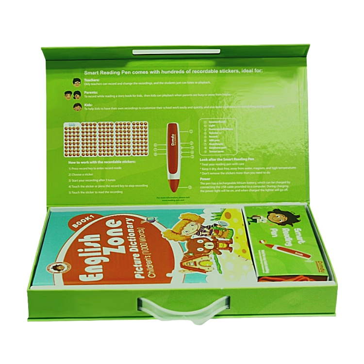 BÚT CHẤM ĐỌC TƯƠNG TÁC THÔNG MINH CHO BÉ - SMART PEN LEARNING ENGLISH FOR KID