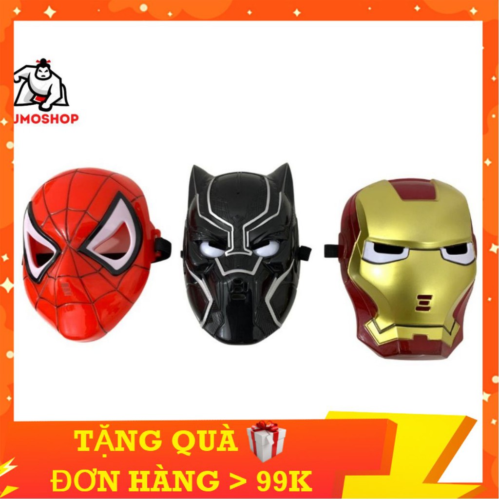 Bộ Đồ Chơi Mặt Nạ Siêu Anh Hùng, Đèn Sáng Cao Cấp, Cho Bé Thỏa Sức Vui Chơi Gồm 3 Phân Loại - SUMOSHOP68