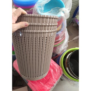 sét 7 giỏ hoa mây loại to