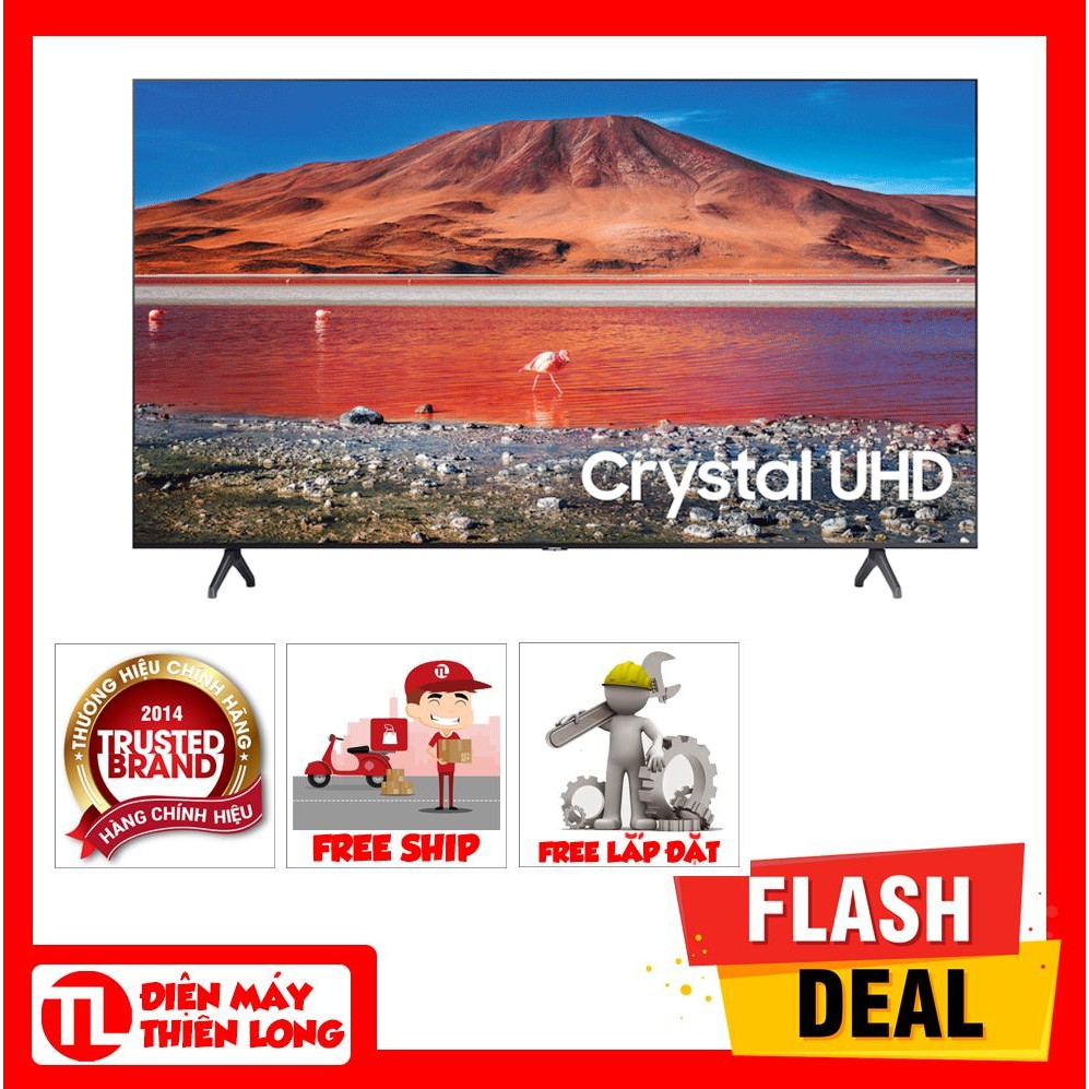 75TU7000 - Smart Tivi Samsung 4K 75 inch UA75TU7000 Mới 2020 - HCM