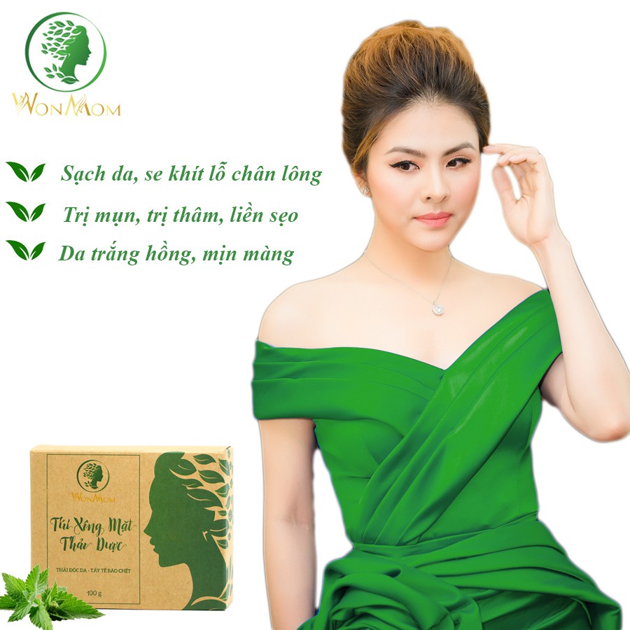 Túi Xông Mặt Thảo Dược Làm Sạch Sâu, Se Khít Lỗ Chân Lông, Sáng Da  - Wonmom
