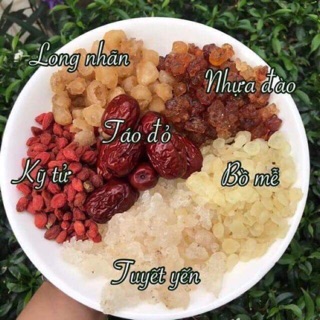 Set chè dưỡng nhan 6-7 người ăn