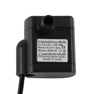 Máy bơm nước mini cho hồ cá , bể cá cáp USB