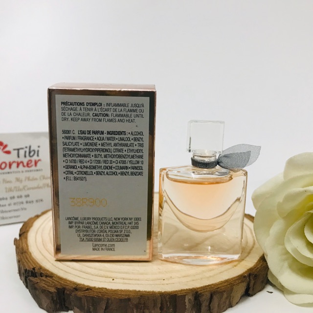 NƯỚC HOA MINI NỮ LANCOME LA VIE EST BELLE Chính Hãng | BigBuy360 - bigbuy360.vn