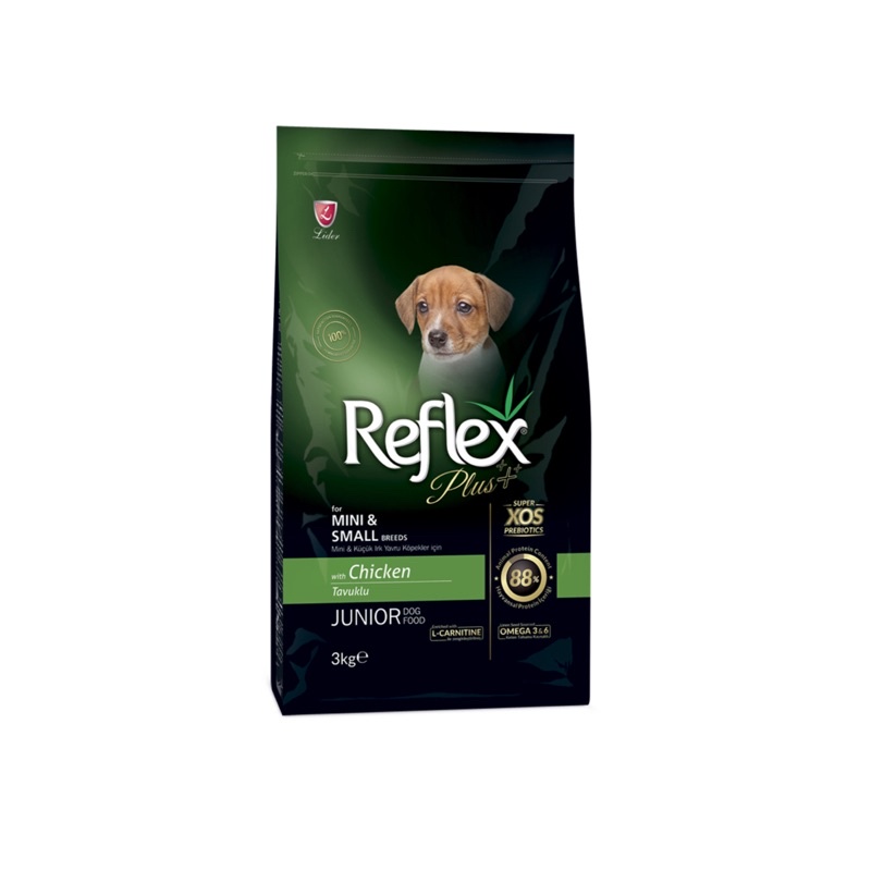Reflex mini & small chicken junior - Thức ăn hạt khô cho chó con giống nhỏ 3kg