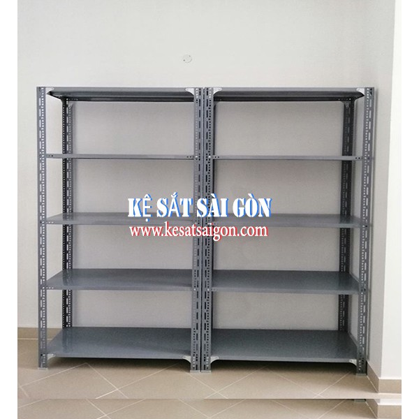 (1.2 x 30) Kệ sắt lắp ráp (Dài 1.2m x Rộng 0.3m x Cao 1.8m x 5 tầng)