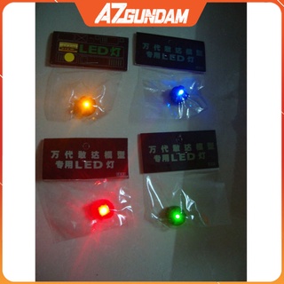 Đèn Led Ánh Sánh Xanh Lá / Xanh Dương / Vàng / Đỏ (Có Kèm Pin) Dùng Cho Mô Hình Lắp và Gundam dòng MG