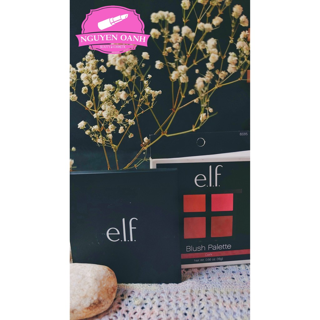 Má hồng 4 ô ELF Studio Blush Palette