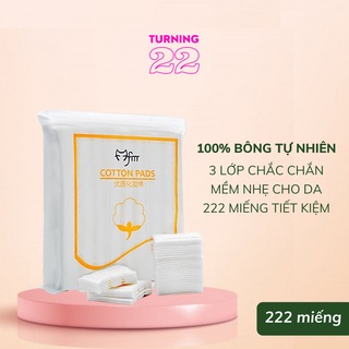 Bông tẩy trang Cotton Pads 222 miếng – Hàng Nội Địa Trung