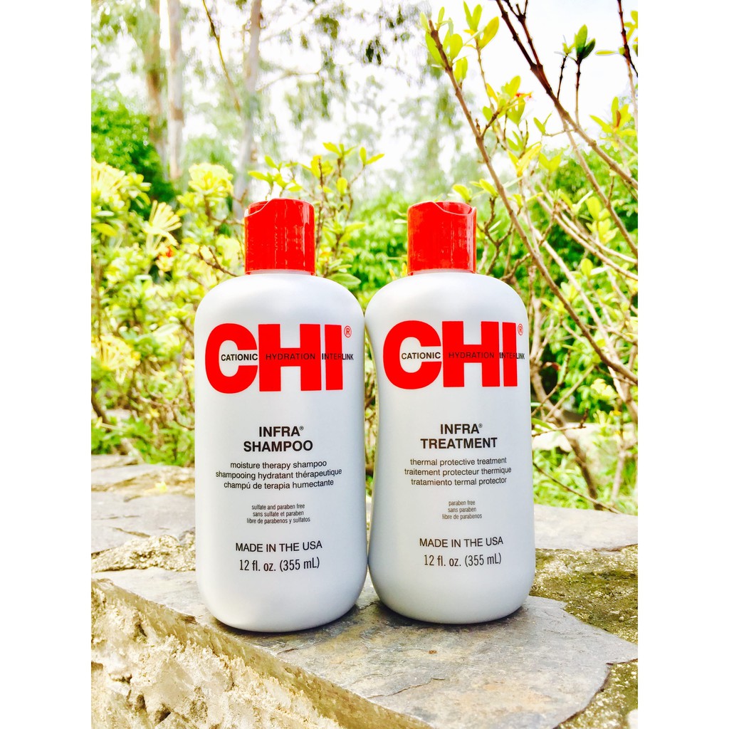 Cặp gội xả CHI INFRA 355ml