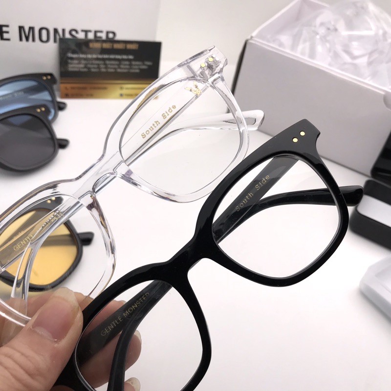 Gọng kính gm southside chấm vàng chữ V - Gọng trong suốt | BigBuy360 - bigbuy360.vn