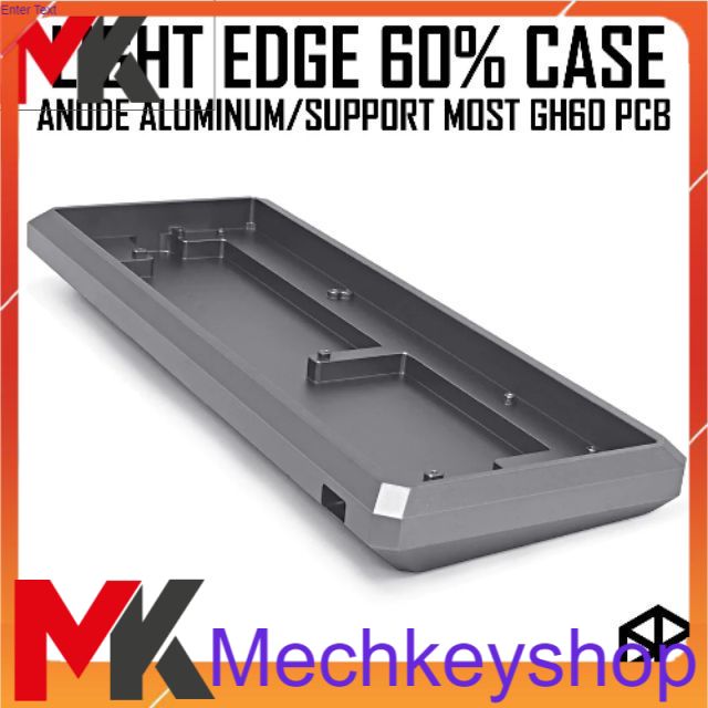 Vỏ case nhôm nguyên khối Light Edge dành cho PCB 60%