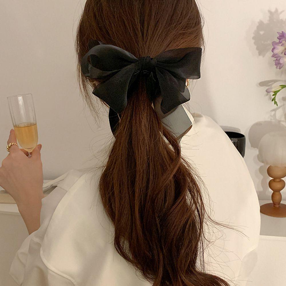 Kẹp Tóc Màu Trơn Nhiều Lớp Đa Dạng MIHAN1