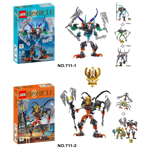 Hộp láp ráp Bionicle 711-1