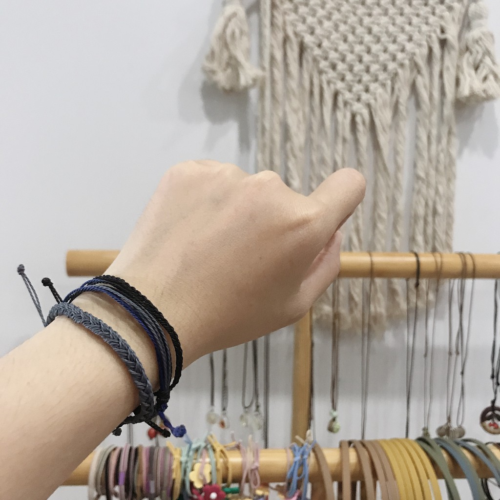 Set waterproof màu xanh dương phối xám đen