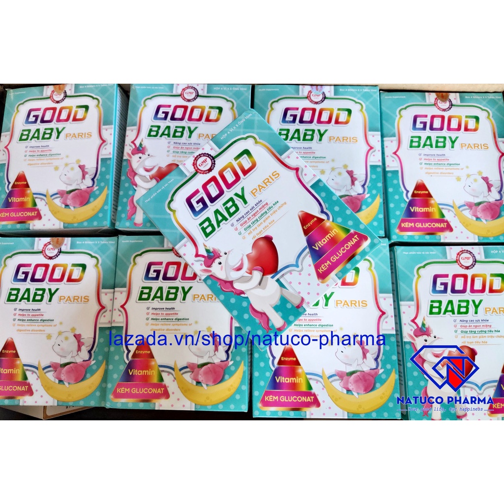 GOOD BABY - Paris - Bổ sung Vitamin, Enzyme, khoáng chất- Giúp bé ăn ngon, giảm rối loạn tiêu hóa, nâng cao sức khỏe