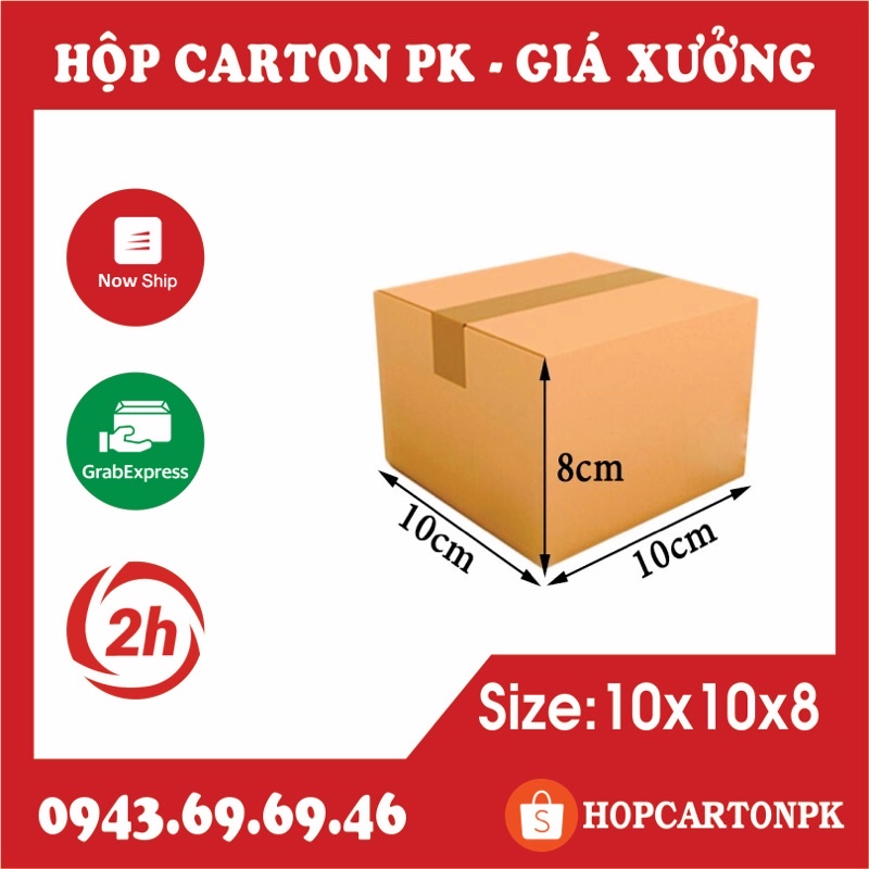 Hàng xưởng combo 10 hộp carton giá siêu rẻ 800đ